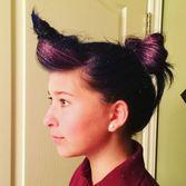 E' arrivata una nuova tendenza: i capelli a forma di Unicorno