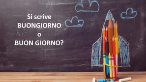 Buongiorno o buon giorno: come si scrive?