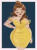 Come sarebbero le Principesse Disney se fossero curvy