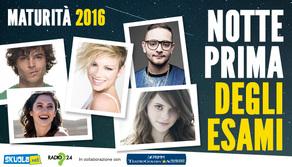 Maturità 2016: per 1 su 4 la Notte prima degli esami è sul web