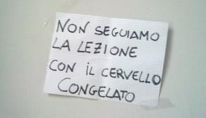 Scuole ‘sotto zero’,  studenti in protesta (anche) sui social