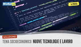 Prima prova Maturità 2017: soluzioni saggio socio economico