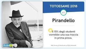 Maturità 2018, inizia il totoesame: si scommette su Pirandello