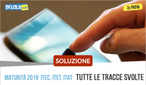 Seconda prova 2019 elettronica, elettrotecnica e automazione: e soluzioni
