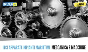 Traccia e soluzione Seconda Prova maturità 2018: Meccanica e macchine, conduzione di apparati e impianti marittimi