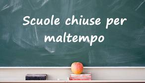 Assenze scuola: giorni persi per maltempo vanno recuperati?
