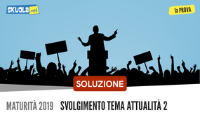 Soluzione tema attualità Sport e Storia: prima prova Maturità 2019