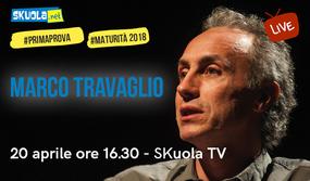 Maturità 2018: i consigli di Marco Travaglio per la #PrimaProva