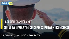 Sogni la divisa? Segui la nostra videochat e scopri i consigli da seguire