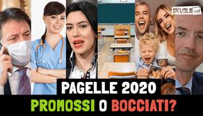 I protagonisti del 2020 visti dagli studenti: ecco le "Pagelle".  Conte promosso, plebiscito per sanità e famiglie