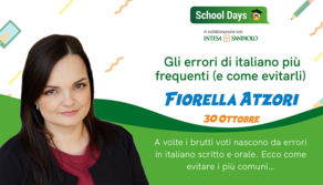 Quali sono gli errori di italiano più frequenti (e come puoi evitarli)? Te lo spiega Fiorella di Sgrammaticando