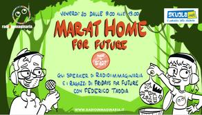 MaratHome for Future: la diretta di Radioimmaginaria per l’ambiente