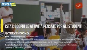 Conoscere meglio il nostro Paese attraverso i numeri: scopriamo Istat e le sue iniziative per gli studenti - Live 10 dicembre ore 15.00