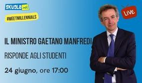 Ritorno all’Università, Test e Diritto allo Studio: il 24 giugno il ministro Manfredi su Skuola.net