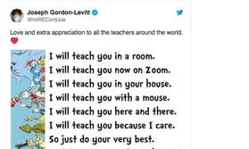 Coronavirus: "Continuerò a insegnare anche su Zoom". Il post virale dei prof commuove il mondo