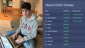 Sviluppa app su Coronavirus a 17 anni, rifiuta 8 milioni: "Non voglio approfittare"