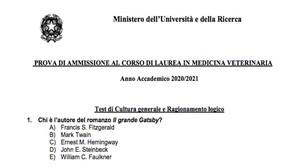 Soluzioni test Veterinaria 2020: domande, risposte, risultati