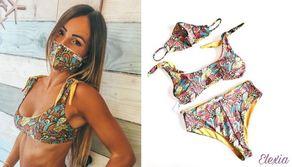 Costume con mascherina: sul web spopola il trikini