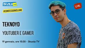 A Skuola con... Teknoyd - #ConfessionIsland Live 19 gennaio ore 15.00
