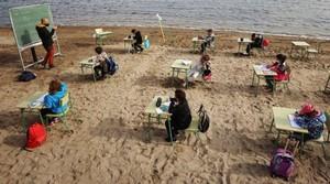 Dalla scuola in riva al mare alle lezioni sul prato: l'alternativa alla Dad è all'aperto