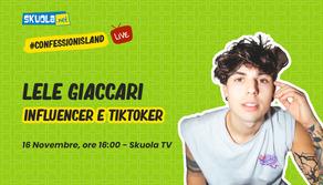 A Skuola con... Lele Giaccari - #ConfessionIsland 16 novembre ore 16:00