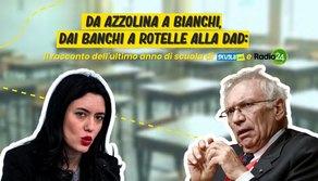 Da Azzolina a Bianchi, dai banchi a rotelle alla Dad: il racconto dell'ultimo anno di scuola di Radio 24 e Skuola.net