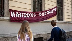 Finisce l'occupazione del Manzoni, gli studenti rischiano la sospensione