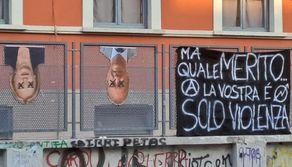 Studenti puniti per striscione con Meloni e Valditara a testa in giù, il collettivo: "Lavori faticosi". Ma il preside smentisce: "Non siamo in Corea del Nord"