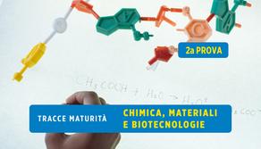 Tracce seconda prova maturità 2023 Chimica, Materiali e Biotecnologie