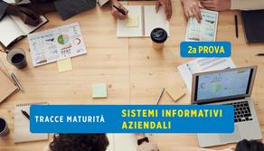 Tracce seconda prova Maturità 2023 ITSI Sistemi informativi aziendali
