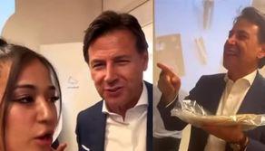 Chaimaa Cherbal e Giuseppe Conte, il video virale della Notte prima degli esami