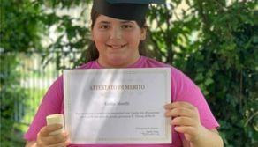 Ersilia, la studentessa che ha fatto solo un'ora di assenza a scuola in cinque anni