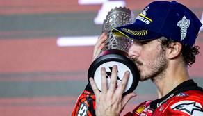 Bagnaia campione del mondo per la seconda volta: "A scuola mi dicevano di smettere con le moto"