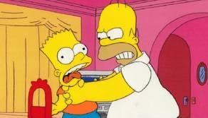 I Simpson, ecco perché Homer non strangolerà più Bart