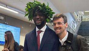Randy arriva in Italia dal Camerun e si laurea con 110 e lode in Giurisprudenza