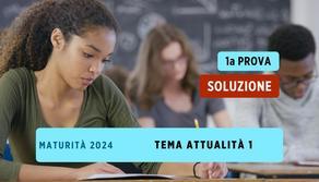 Soluzione Maturità Prima Prova 2024, Tema di attualità 1 sull'Elogio dell'imperfezione di Rita Levi di Montalcini