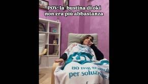 La bustina di Oki diventa una coperta: il compagno ideale durante la sessione invernale