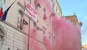 Roma Capitale...delle proteste studentesche: la tregua a Gaza non ferma le occupazioni