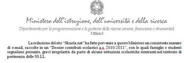 Contributi Scolastici irregolari: lottiamo per voi!