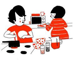 13 illustrazioni che ti fan capire la bellezza della vita di coppia