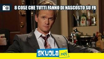 8 cose che tutti fanno di nascosto su Facebook