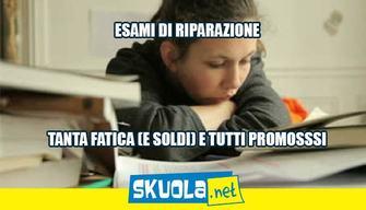 Esami riparazione: tassa occulta per la promozione