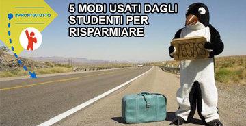 5 modi usati dagli studenti per risparmiare