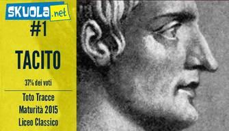 Toto Tracce Maturità 2015: Tacito al classico?