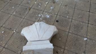 Palermo, danneggiata la statua di Falcone. Fedeli: "Atto grave e vigliacco"