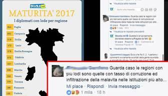 Gli studenti più bravi sono al Sud e sul web scoppia la polemica