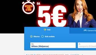 Ryanair: 100 mila biglietti a 5€. Bufala o verità?