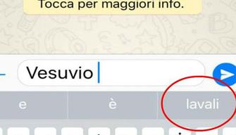 Napoletani contro Apple: se scrivi Vesuvio il suggerimento è ‘lavali col fuoco’