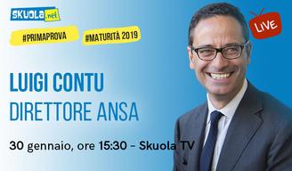 Maturità 2019: i consigli del Direttore dell’Ansa Luigi Contu per la prima prova!