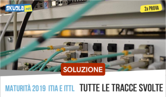 Informatica e telecomunicazioni: soluzioni maturità seconda prova 2019